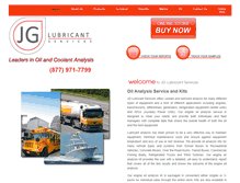 Tablet Screenshot of jglubricantservices.com